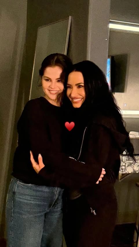 Selena Gomez and Demi Lovato Together