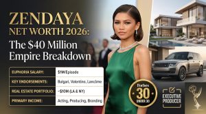 Zendaya Net Worth 2026: Euphoria Salary, Real Estate, and Forbes Rankings