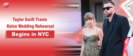 Taylor Swift Travis Kelce Wedding Rehearsal Begins in NYC news banner for Stuffablog.